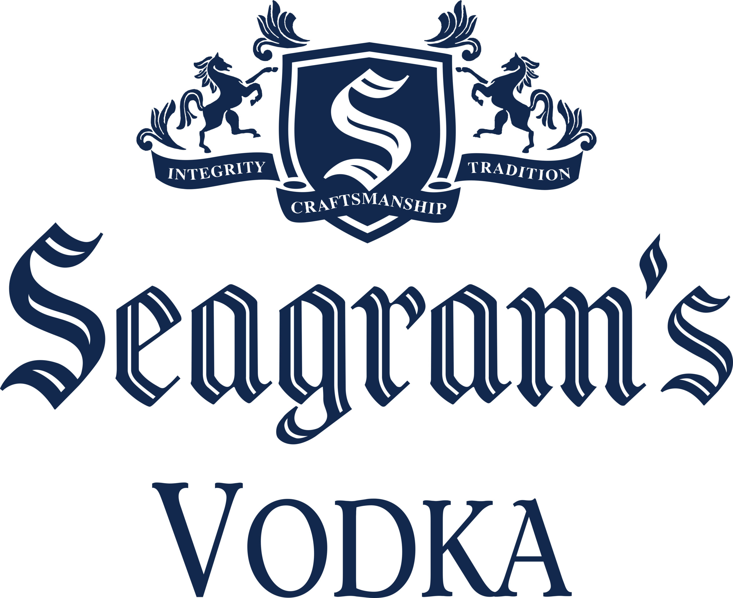 Seagram's Vodka Crest Logo